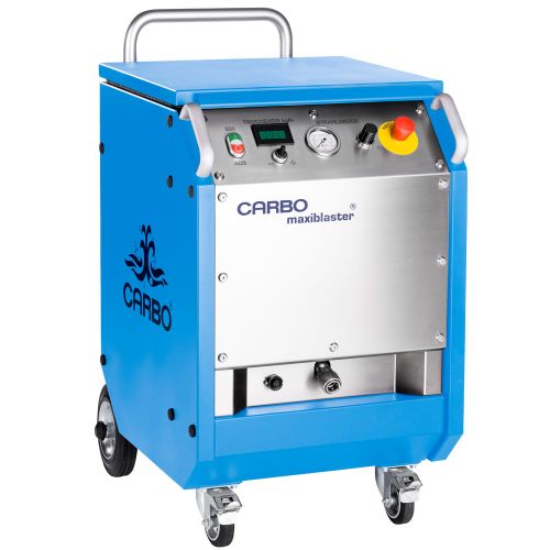CarboBlaster Maxi Trockeneisstrahlgerät zur Oberflächenreinigung programmierbar mit Roboter Schnittstelle